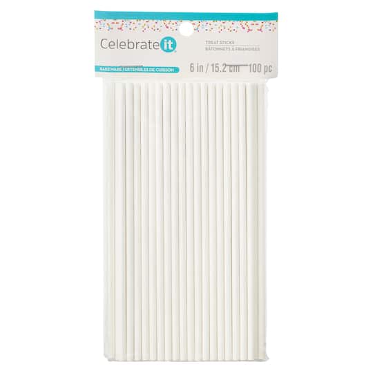 6" Lollipop Sticks by Celebrate It